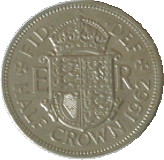 Half Crown - Two Shillings and six pence